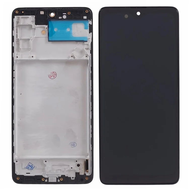 Для Samsung Galaxy M51 Crage C OLED -экран и Сборка Digitizer + Рама (без Логотипа)