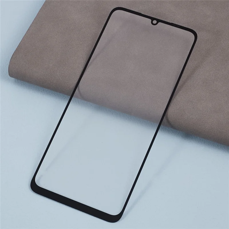 For Samsung Galaxy A05 4G A055 Front Screen Glass Lens + OCA Adhesive Replacement Parts (without Logo)