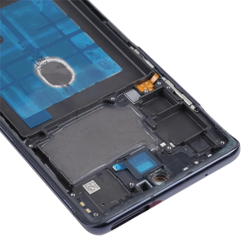Per Samsung Galaxy S20 FE G780 / S20 FE 5G G781 Schermo AMOLED di Grado B e gruppo di digitalizzatore + Telaio (senza logo) - Nero