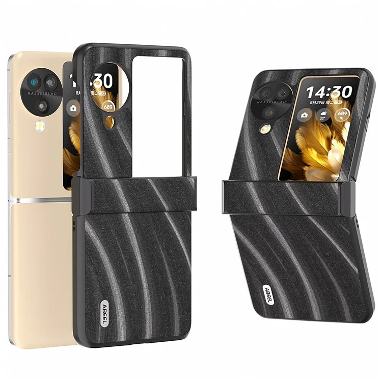 ABEEL Milky Way Serie für Oppo Find N3 Flip 5G Handyhülle Anti-Drop Schützende Abdeckung - Grau