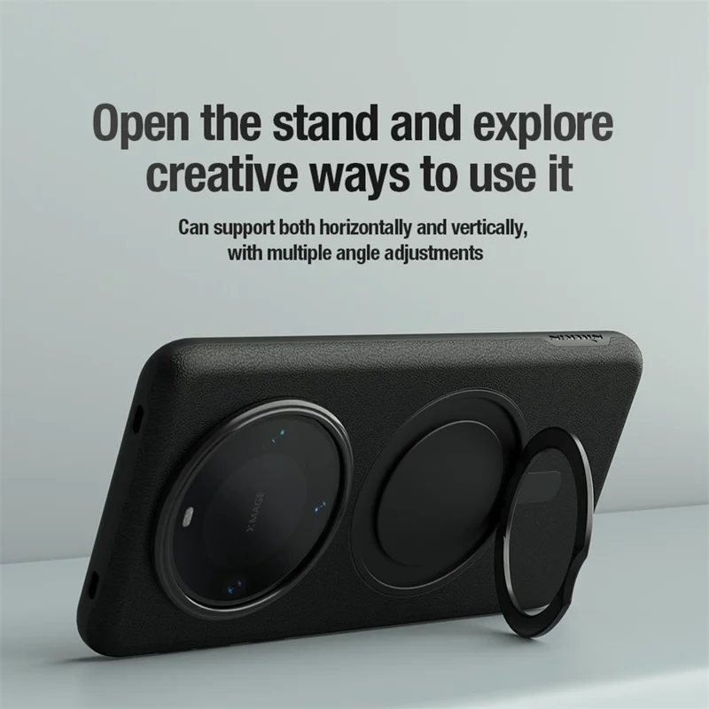 NILLKIN For Huawei Mate 60 Pro / Mate 60 Pro+ Phone Case Magnetic Kickstand Protective Cover - Green