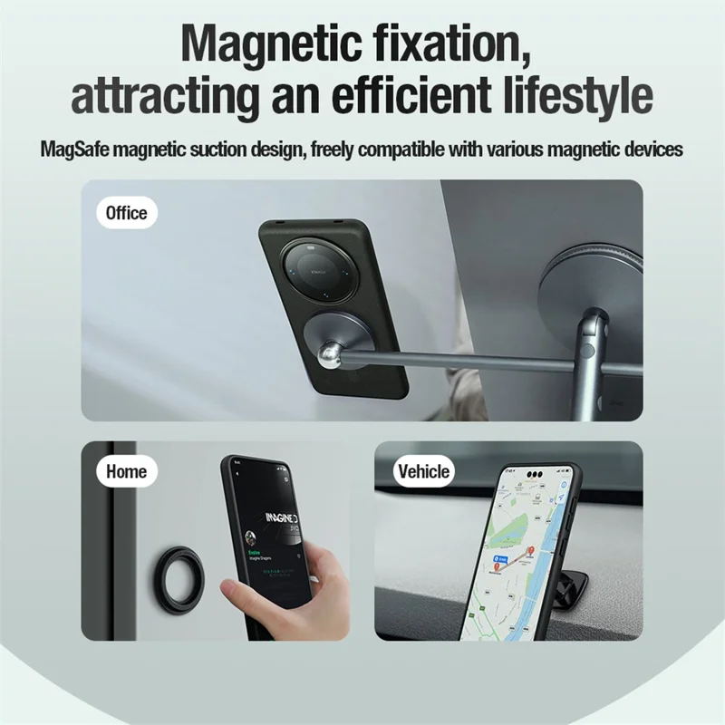 NILLKIN For Huawei Mate 60 Pro / Mate 60 Pro+ Phone Case Magnetic Kickstand Protective Cover - Green