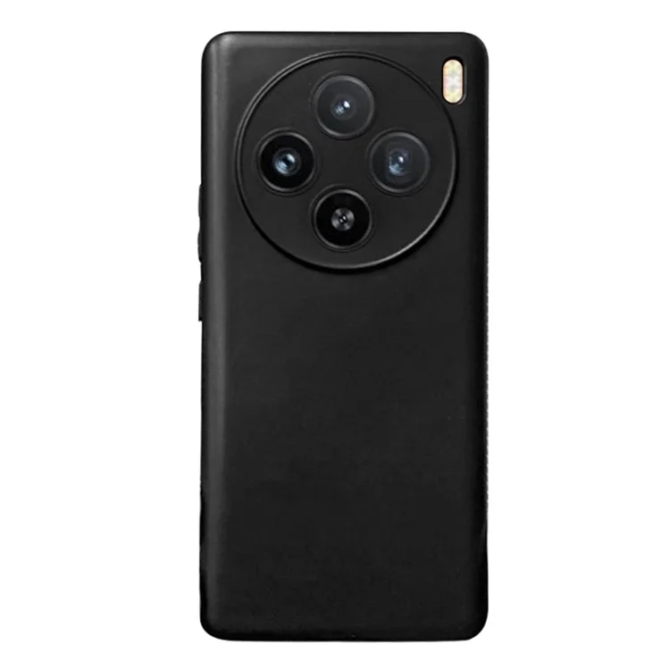 Pour vivo X100 5G Étui TPU Découpes Précises Coque Anti-Rayures - Noir