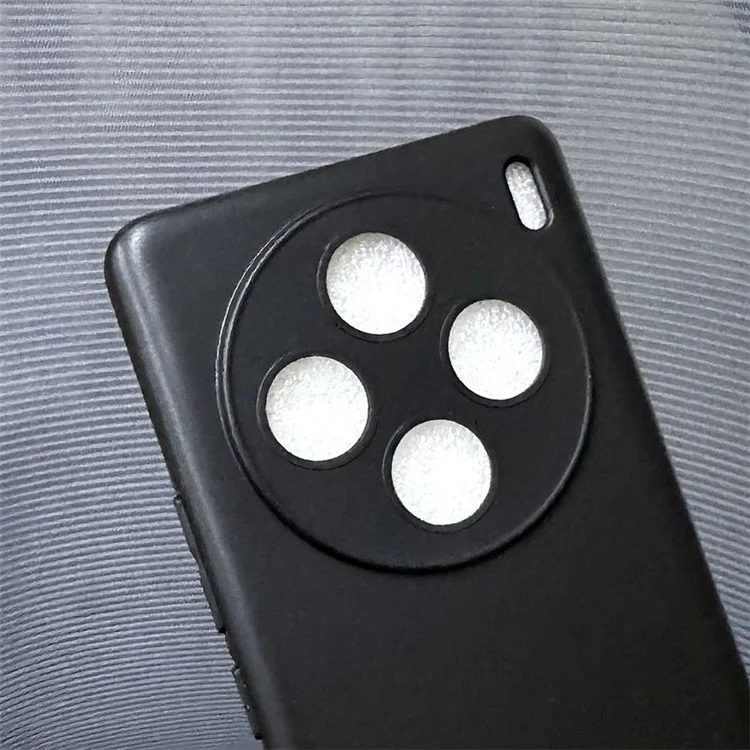 Pour vivo X100 5G Étui TPU Découpes Précises Coque Anti-Rayures - Noir