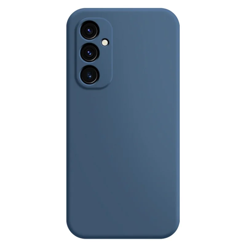 For Samsung Galaxy A35 5G TPU Phone Case Shock Absorbing Straight Edge Cover - Dark Blue