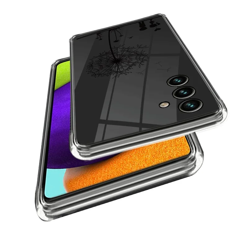 For Samsung Galaxy A15 4G Phone Case Slim Protective Soft TPU Pattern Cover - Dandelion and Children