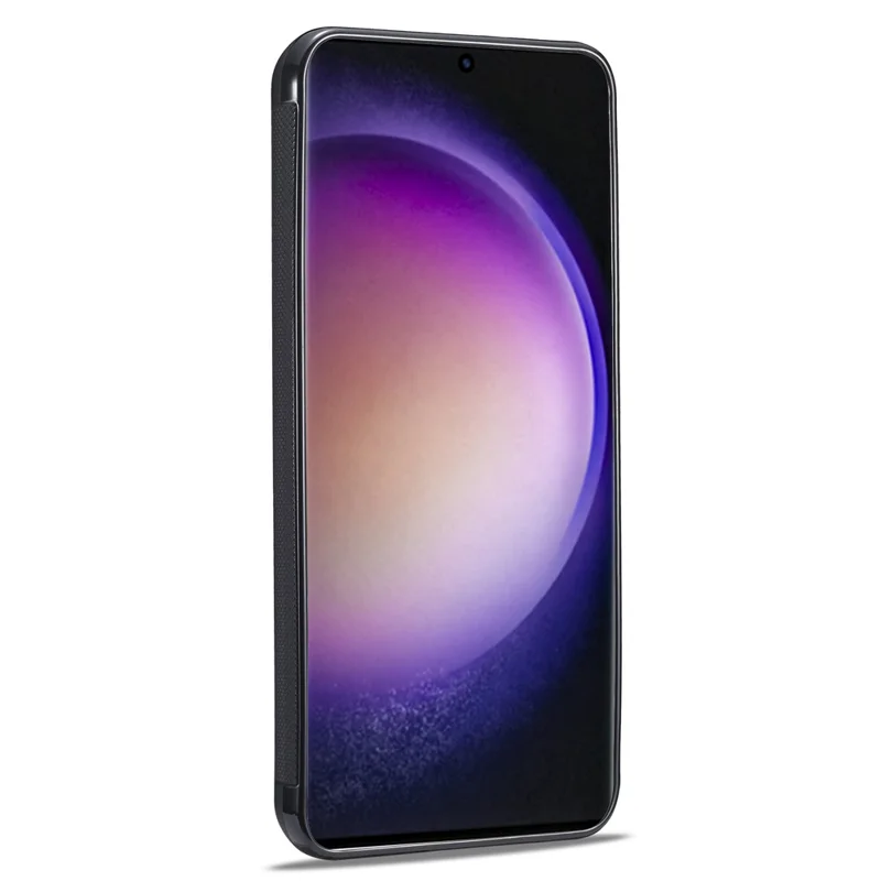 LC.IMEEKE voor Samsung Galaxy A15 5G / A15 4G telefoonhoesje met koolstofvezelstructuur beschermend hoesje