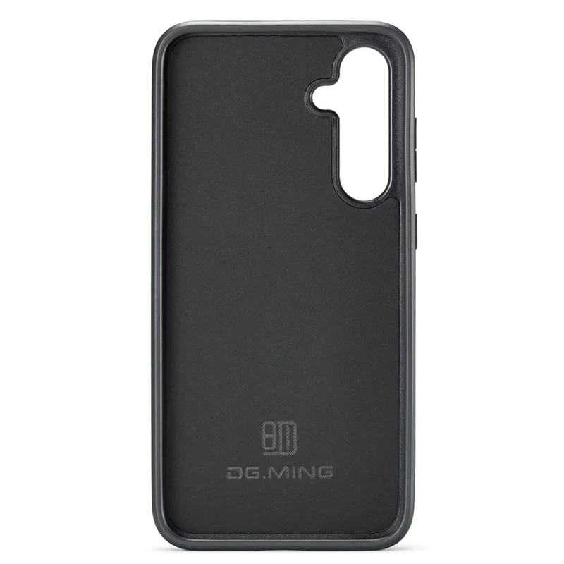 DG.MING Para Samsung Galaxy S23 FE Funda Protectora de Cuero Sintético - Marrón