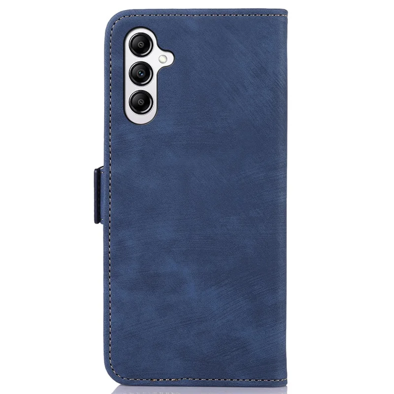 ABEEL For Samsung Galaxy A35 5G Phone Case Vintage PU Leather Wallet Flip Cover Protector - Blue