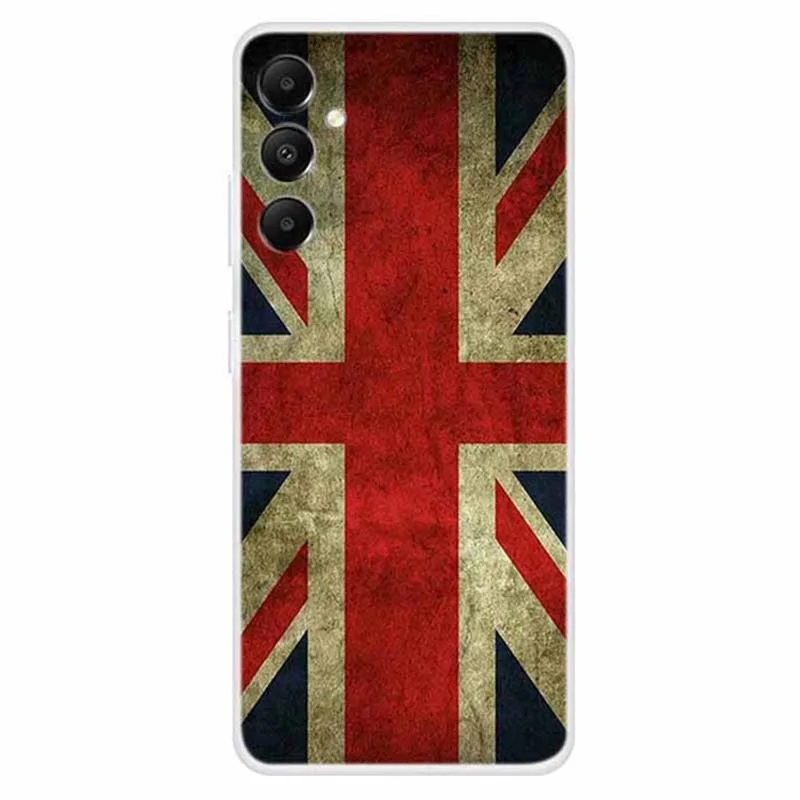 For Samsung Galaxy A05s 4G Case Pattern Printing Soft TPU Phone Back Cover - UK Flag