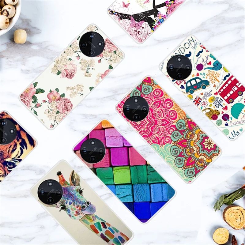 For Realme 11 4G (159.9x73.3x7.95mm) Case Pattern Printing TPU Mobile Phone Protective Cover Case - UK Flag