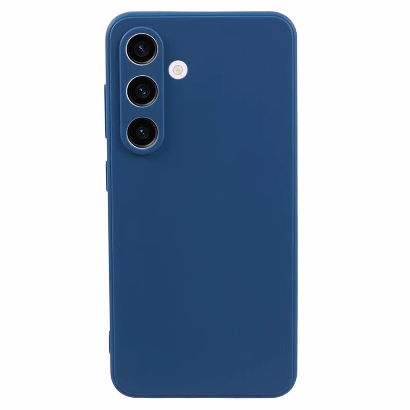 Für Samsung Galaxy S24 TPU-Hülle mit Gerader Kante Kameraschutz Handyhülle - Saphir