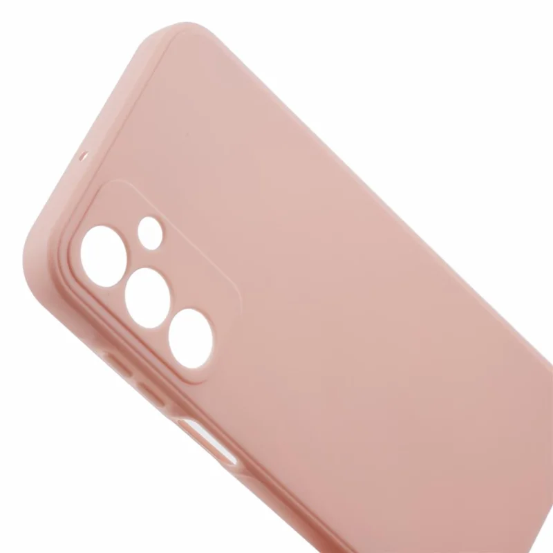 Fodral för Samsung Galaxy A15 5G, raka kanter, exakta utskärningar, TPU-hölje - Rosa