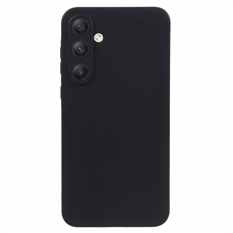 For Samsung Galaxy A35 5G Case Precise Cutouts Anti-scratch TPU Cover - Black