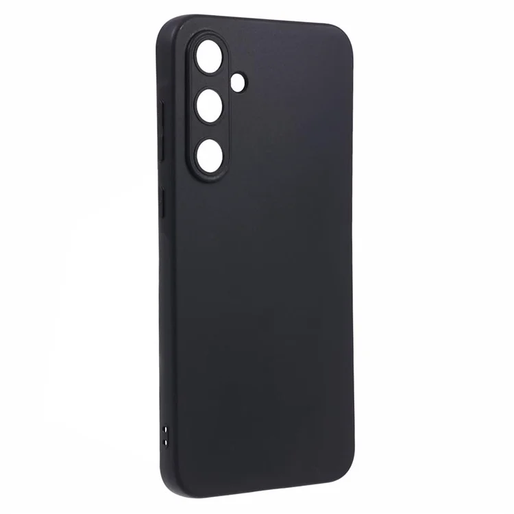 For Samsung Galaxy A35 5G Case Precise Cutouts Anti-scratch TPU Cover - Black
