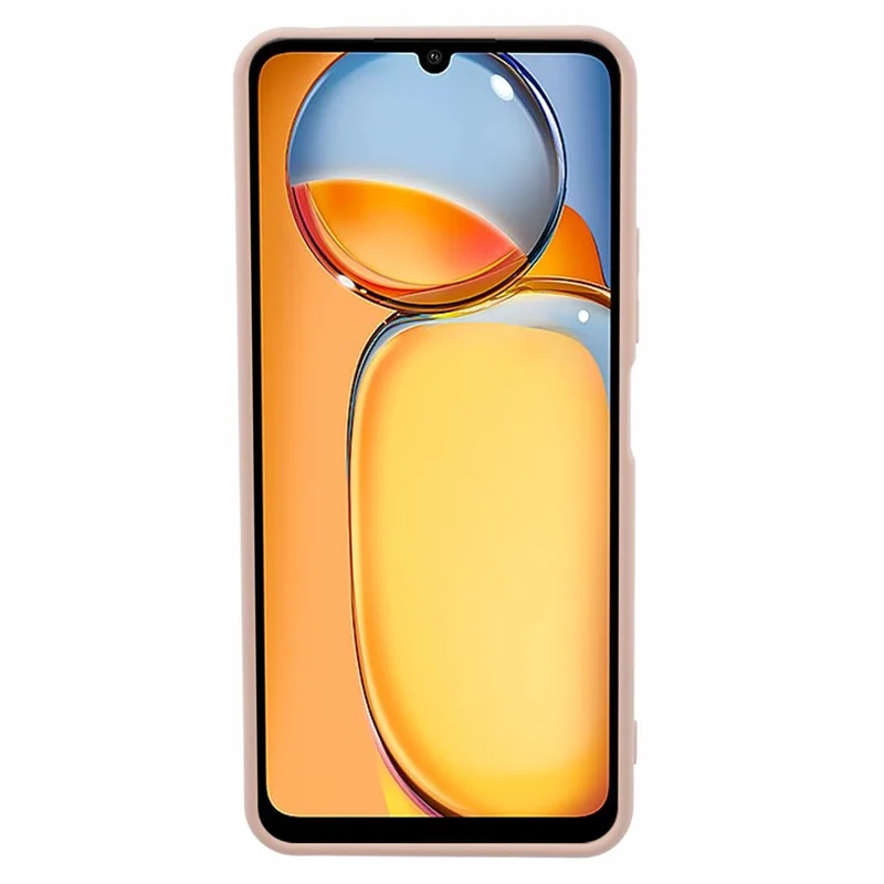 For Xiaomi Redmi 13C 4G / Poco C65 4G TPU Phone Case Anti-Scratch Soft Fiber Lining Cover - Pink