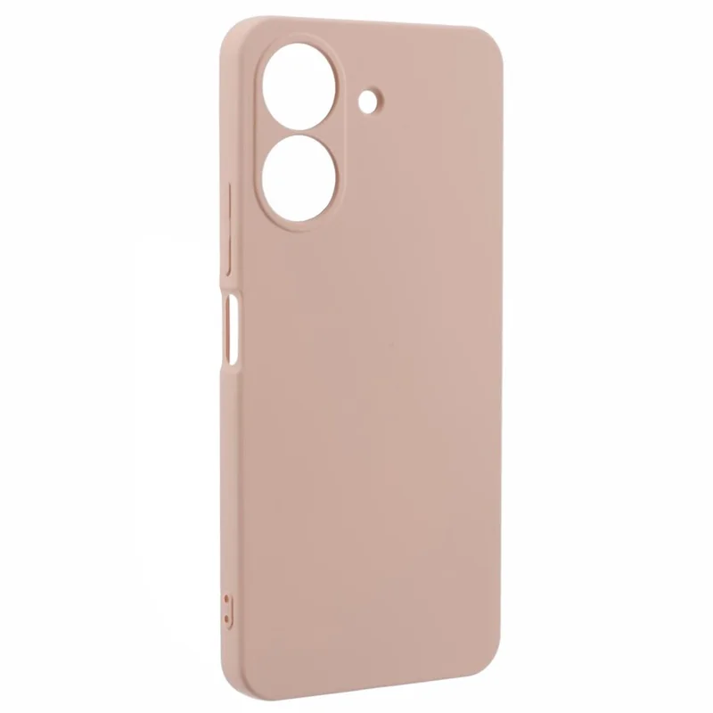 For Xiaomi Redmi 13C 4G / Poco C65 4G TPU Phone Case Anti-Scratch Soft Fiber Lining Cover - Pink