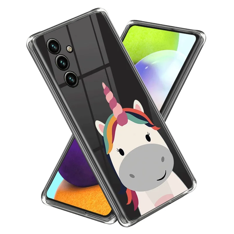 For Samsung Galaxy A35 5G TPU Phone Case Protective Pattern Printing Shell Cover - Horse