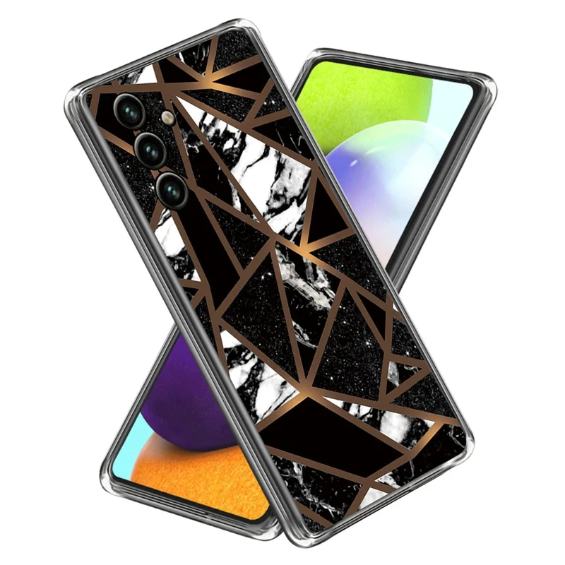 For Samsung Galaxy A35 5G Abstract Marble Case Shockproof TPU Phone Cover - Style F