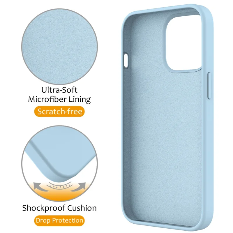 For iPhone 15 Pro Max Kickstand Phone Case Compatible with MagSafe - Sky Blue