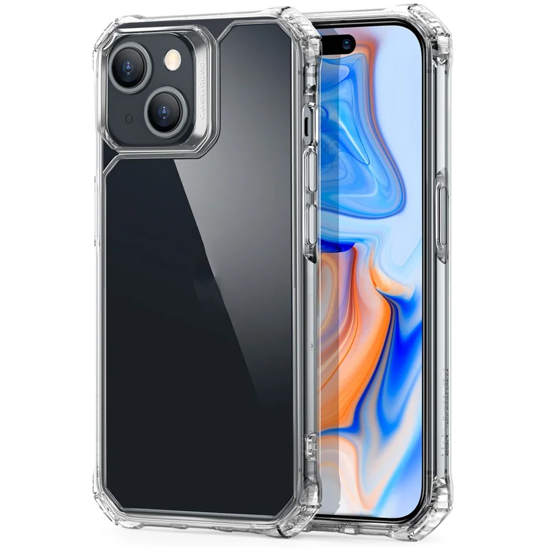 ESR Air Armor Series For iPhone 15 Case TPU+Acrylic Drop-resistant Phone Back Shell - Clear
