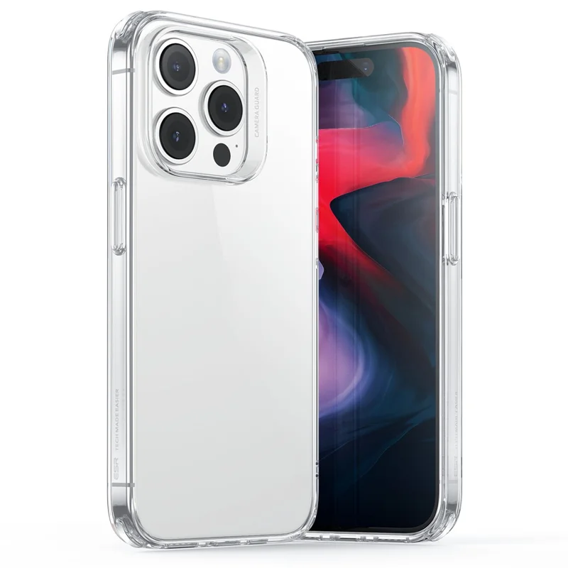 ESR Project Zero Series for iPhone 15 Pro Max Case Ultra-thin Soft TPU Transparent Phone Cover