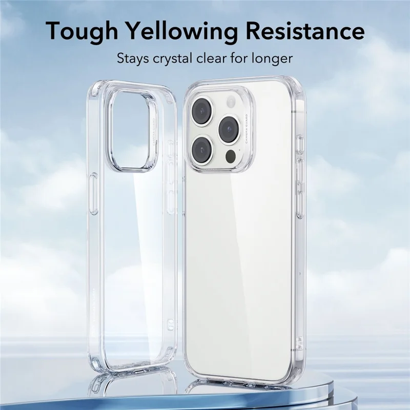 ESR Project Zero Series for iPhone 15 Pro Max Case Ultra-thin Soft TPU Transparent Phone Cover