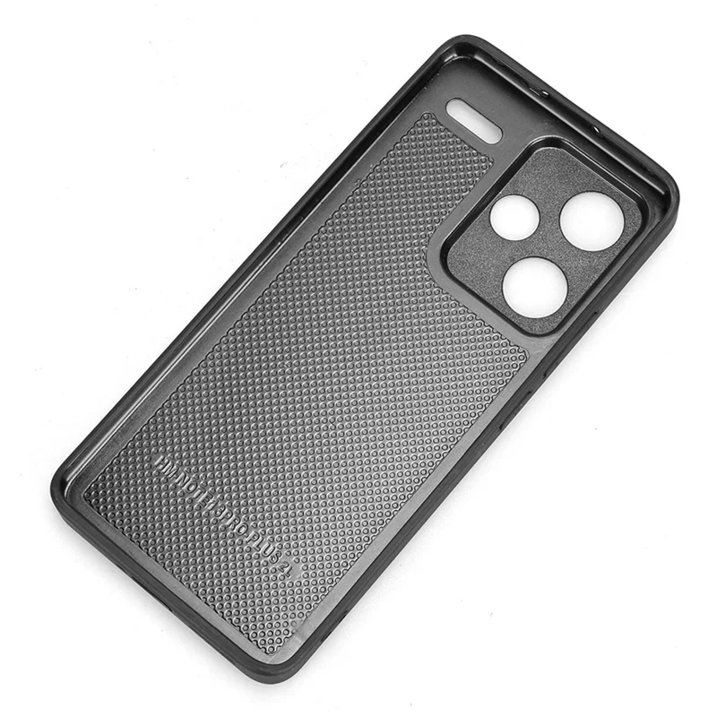 Для Xiaomi Redmi Note 13 Pro+ 5G Чехол для телефона Cowhide Texture Impact Absorption Cover - Blue