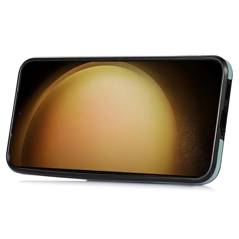 Para Samsung Galaxy A05s 4G Case Card Holder Shockproof PU Leather Phone Cover - Verde