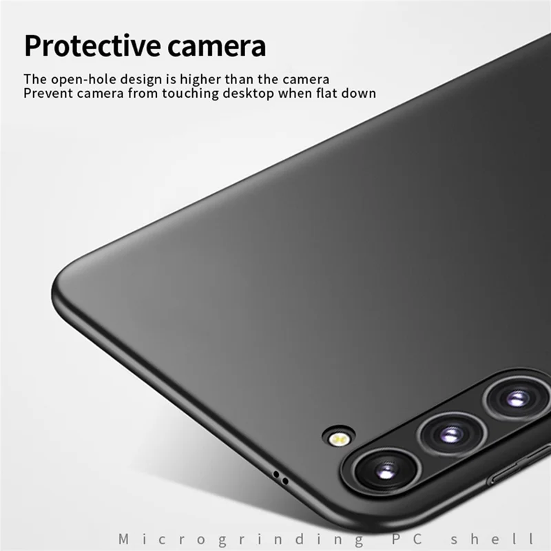 MOFI JK PC Series-1 Para Samsung Galaxy S24 PC Phone Case Textura Fosca Capa de Telefone - Preto