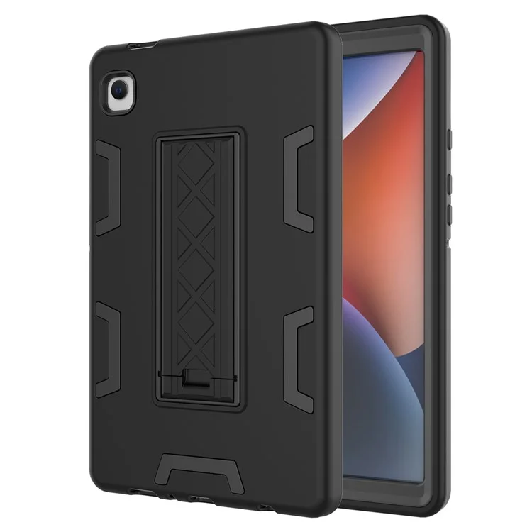 For Samsung Galaxy Tab A9 Protective Cover Shockproof Kickstand Tablet Case - All Black