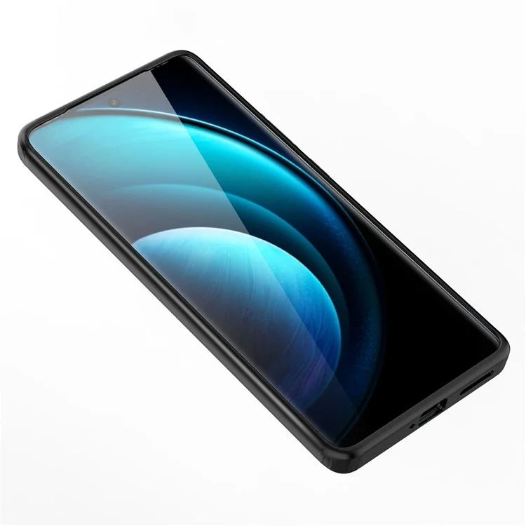 Pour vivo X100 Pro 5G Étui de protection Coque dure PC+Coque souple TPU - Noir mat