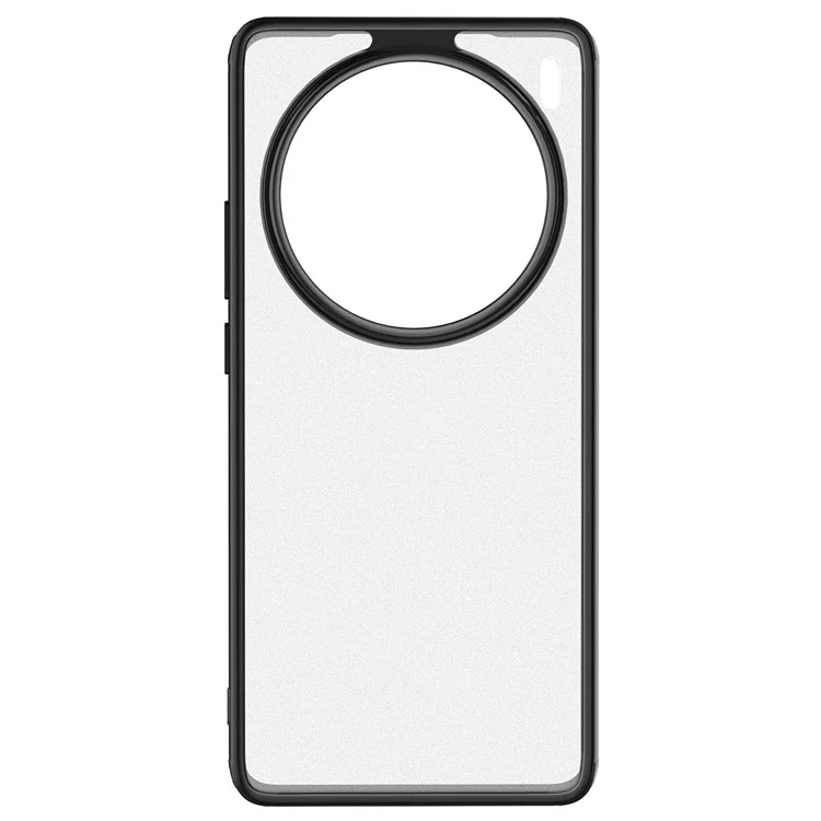 Pour vivo X100 Pro 5G Étui de protection Coque dure PC+Coque souple TPU - Noir mat