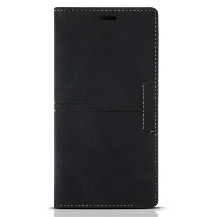 Para Samsung Galaxy S24 Ultra Case Auto Closing Magnetic Phone Wallet Cover - Negro