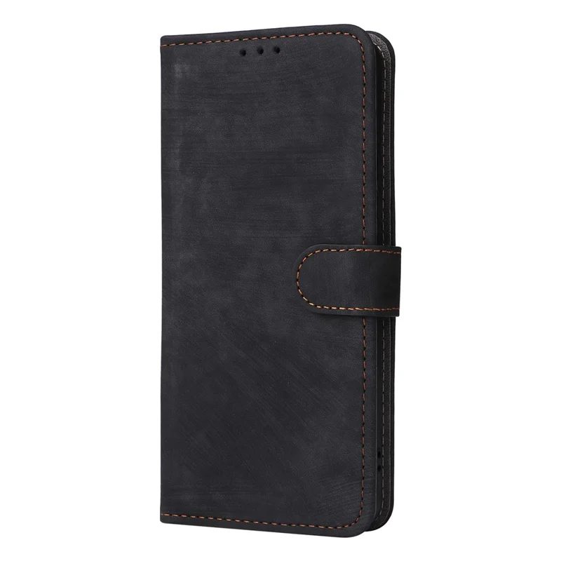 For Xiaomi Redmi Note 13 Pro+ 5G Wallet Phone Case RFID Blocking PU Leather Flip Phone Cover with Strap - Black