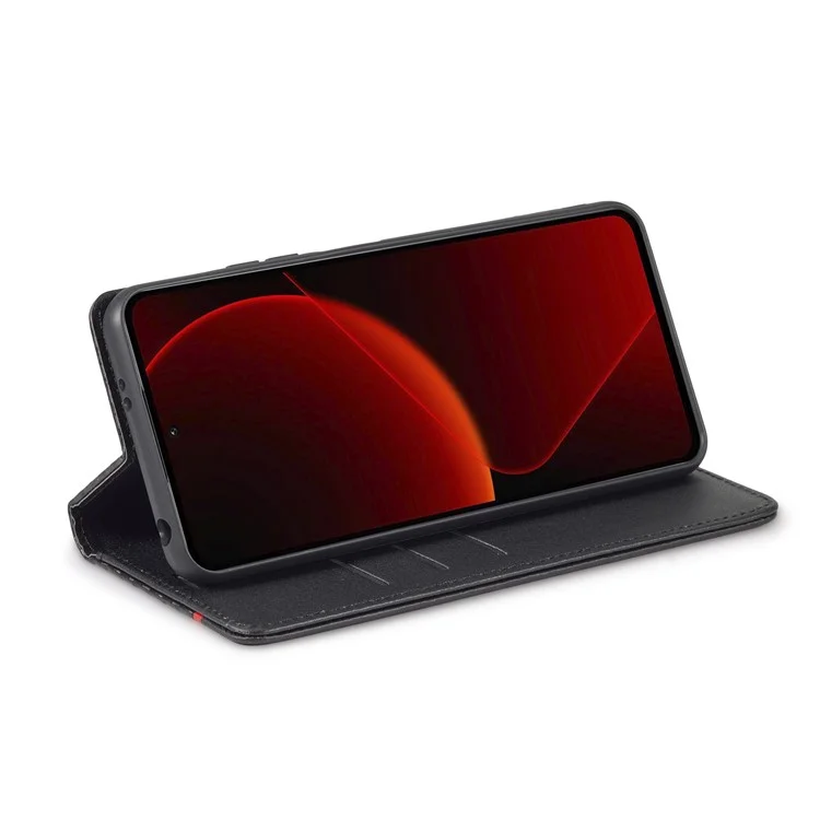 LC.IMEEKE Pour Xiaomi 13T / 13T Pro / Redmi K60 Ultra Étui Portefeuille en Cuir PU+TPU avec Support Vertical - Rayure Verticale