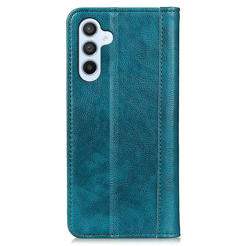 Pour Samsung Galaxy A55 5G Case Stable Stand Split Leather Cell Phone Cover - Vert