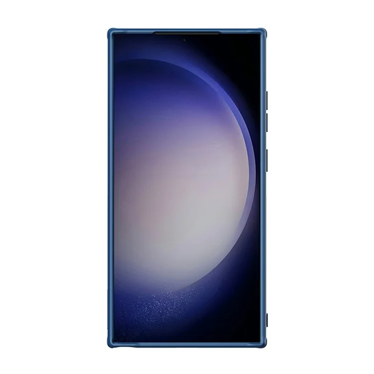 NILLKIN CamShield Prop For Samsung Galaxy S24 Ultra Case with Sliding Camera Cover Drop Protection - Blue