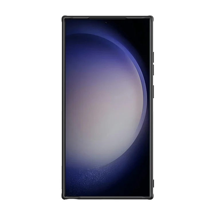 NILLKIN CamShield Prop Für Samsung Galaxy S24 Ultra Case mit Ständer Kompatibel mit MagSafe - Schwarz