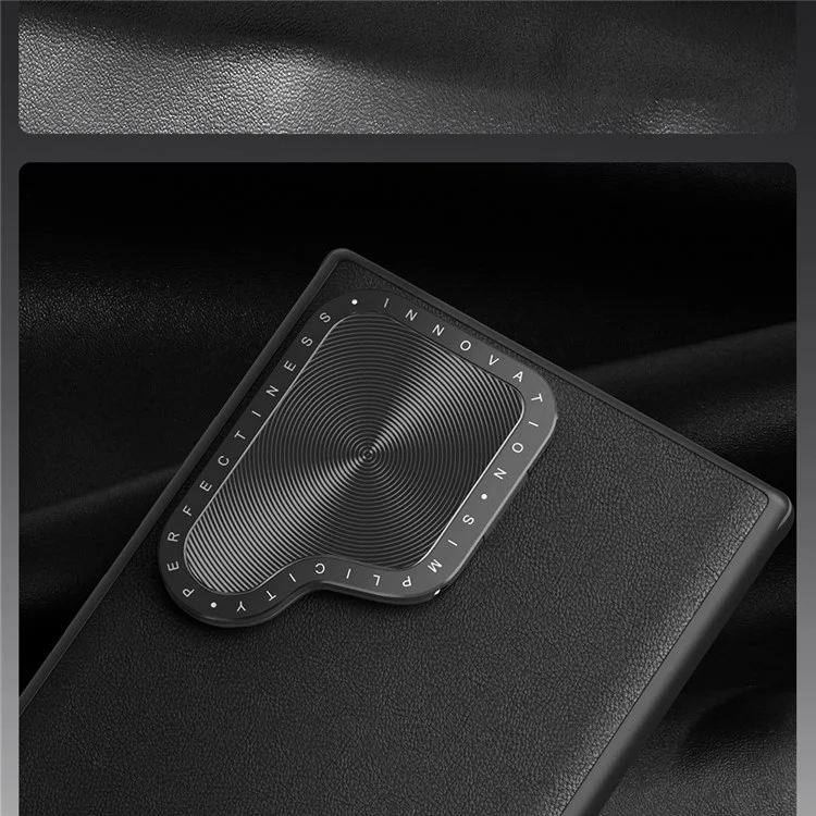 NILLKIN CamShield Prop Für Samsung Galaxy S24 Ultra Case mit Ständer Kompatibel mit MagSafe - Schwarz