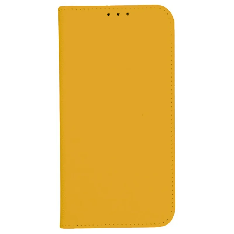 For Samsung Galaxy A55 5G Magnetic Auto Closing Phone Cover Case Wallet with Stand - Yellow