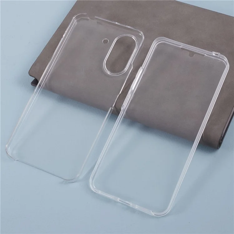 Per Xiaomi Redmi 13C 4G / Poco C65 4G Acrylic+TPU Clear Case PET Screen Film 360-Degree Full Coverage