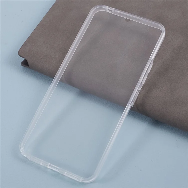 Per Xiaomi Redmi 13C 4G / Poco C65 4G Acrylic+TPU Clear Case PET Screen Film 360-Degree Full Coverage