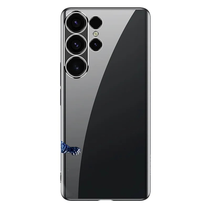 SULADA Seria Nature dla Samsung Galaxy S24 Ultra TPU Case Powłoka matowa z powłoką elektrolityczną - Czarny