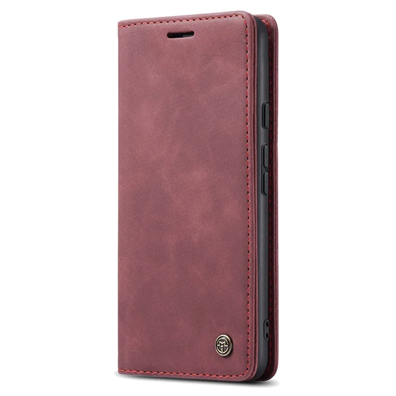 CASEME 013 Series For Google Pixel 8a Magnetic Case Anti-scratch PU Leather Phone Wallet Cover - Red