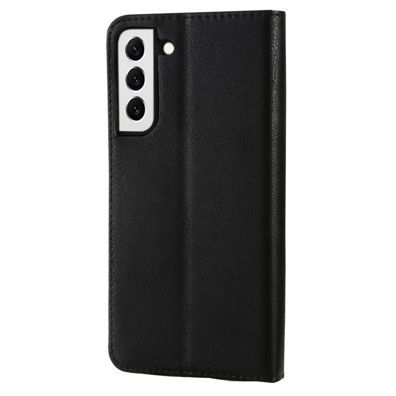 CMAI2 For Samsung Galaxy S23 Case PU Leather Card Holder Phone Wallet Cover - Black