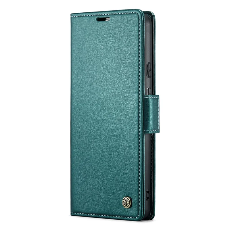 For Google Pixel 8a Leather Case CASEME 023 RFID Blocking 3 Card Slot Mobile Cover - Green