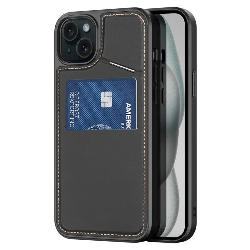 DUX DUCIS Rafi II Series для iPhone 15 Чехол с подставкой совместимый с MagSafe Чехол для телефона - Черный