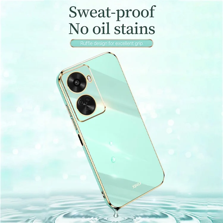 Xinli Pour Huawei Nova 11 SE Téléphone Soft TPU Protection Protection Shockproof Hover - Cyan