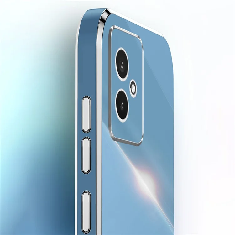 XINLI For Honor 100 5G TPU Electroplating Cover Ring Bracket Phone Case - Cian